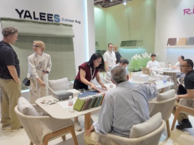 邂逅自然美学 | 耶鲁斯新材料闪耀上海虹桥家具展